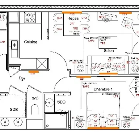 Familial Au Centre De Avec Parking Et Wifi - Fr-1-562-36 Appartement